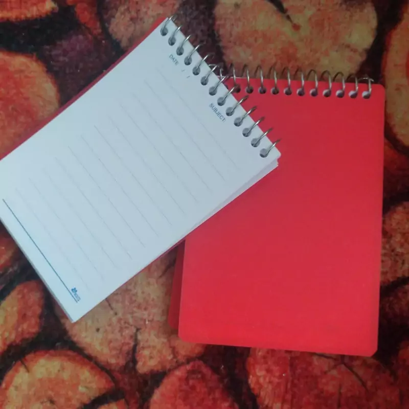 دفتر سیمی سایز متوسط