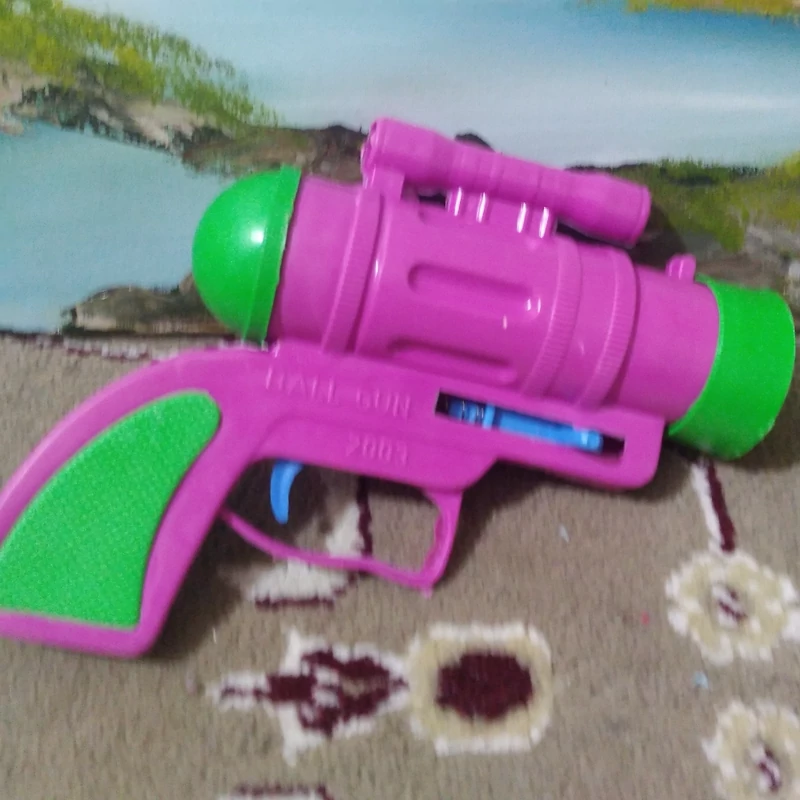 تفنگ توپی همراه 2 عدد توپ