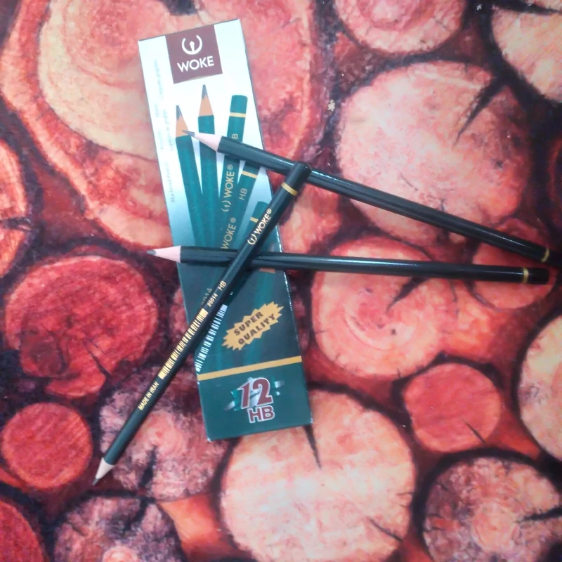 بسته 12 تایی مداد مشکی woke